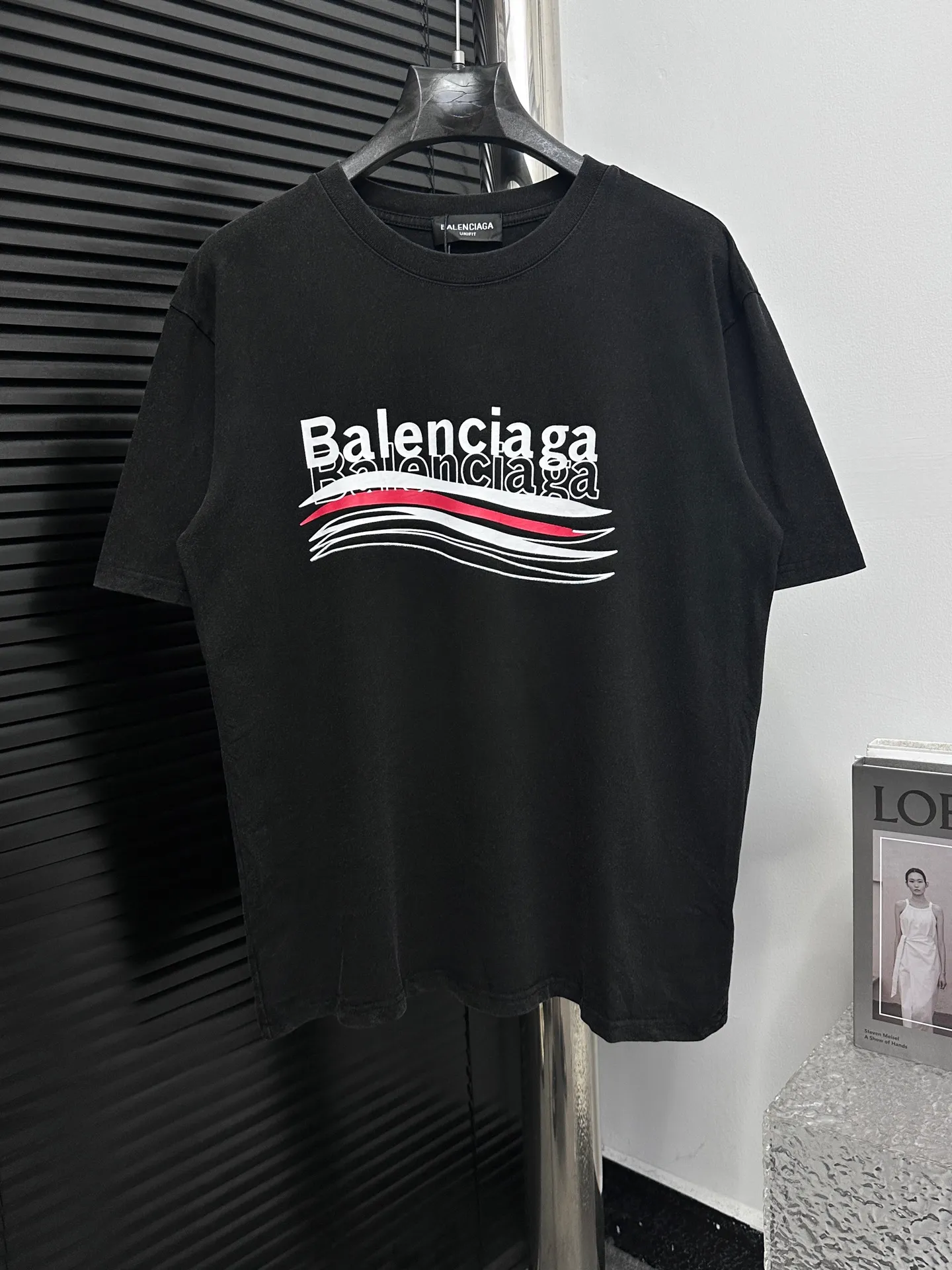 ￼ 【BALENCIAG*】 25ss New Arrival 。 Retro Same Style 280 Classic Same Style ：Black White Size：S-XL